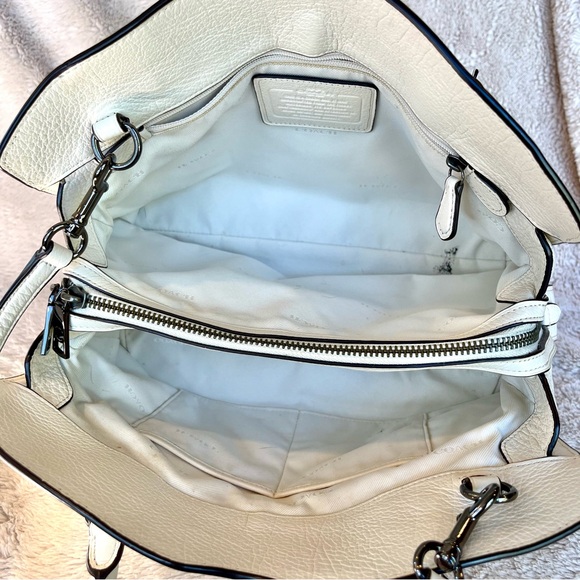 Coach Mercer Studded Bandana Rivets 2-Way Satchel 30 - Picture 14 of 17